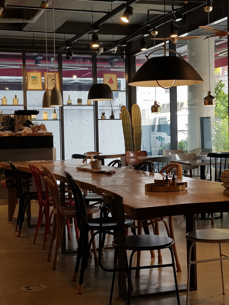 seoul, cafe, coffee shop