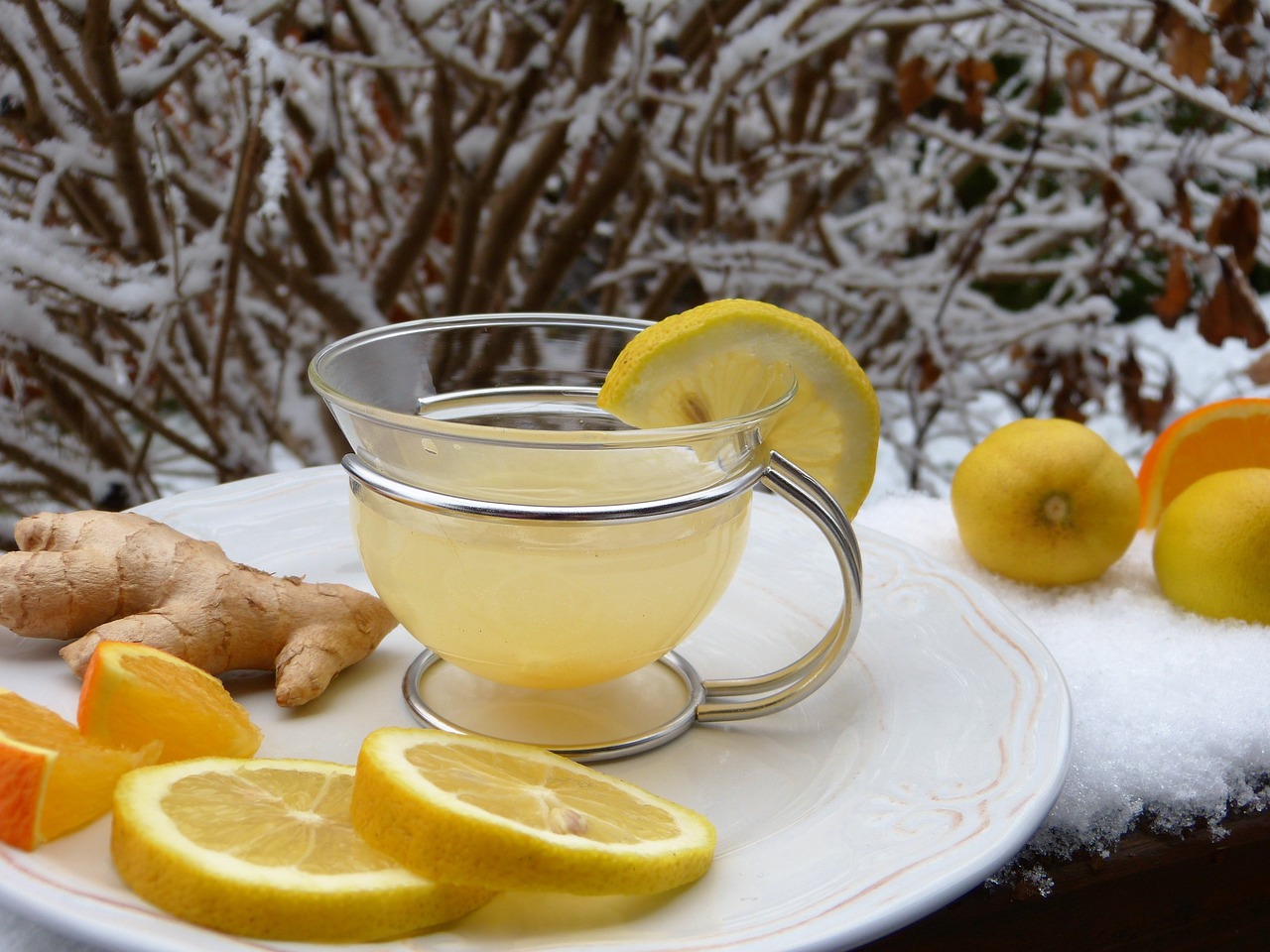 ginger, hot lemon, tea, lemon, snow, juice, cold, defense, health, immune system, vitamins, healthy, flu, winter, prevent, ginger, nature, ginger, ginger, ginger, tea, tea, tea, lemon, lemon, lemon, lemon, health, health, health, health, health, immune system, flu